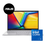 ASUS Vivobook 14 X1404VAP 14-inch FHD Laptop - Intel Core 5 120U 512GB SSD 8GB RAM Win 11 Home Cool Silver