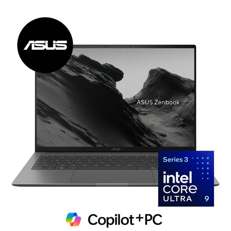 ASUS Zenbook S 14 UX5406AA 14-inch 3K AI Laptop - Intel Core Ultra 9 386H 1TB SSD 32GB RAM Win 11 Pro Grey