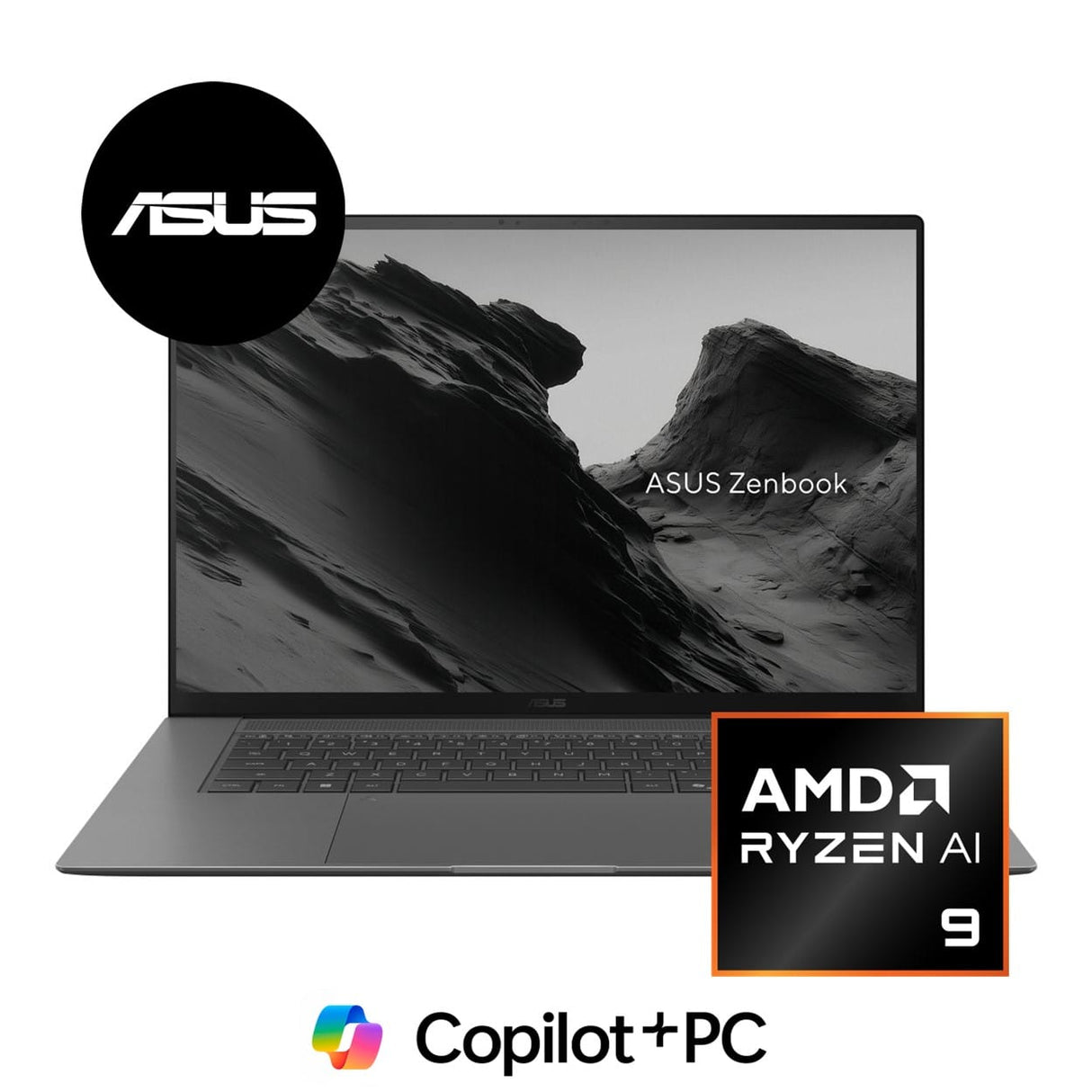 ASUS Zenbook S 16 UM5606GA 16-inch 3K AI Laptop - AMD Ryzen 9 465 1TB SSD 16GB RAM Win 11 Pro Grey