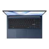 ASUS Vivobook 15 X1504MA 15.6-inch FHD AI Laptop - Intel Core 3 304 256GB SSD 8GB RAM Win 11 Home Quiet Blue