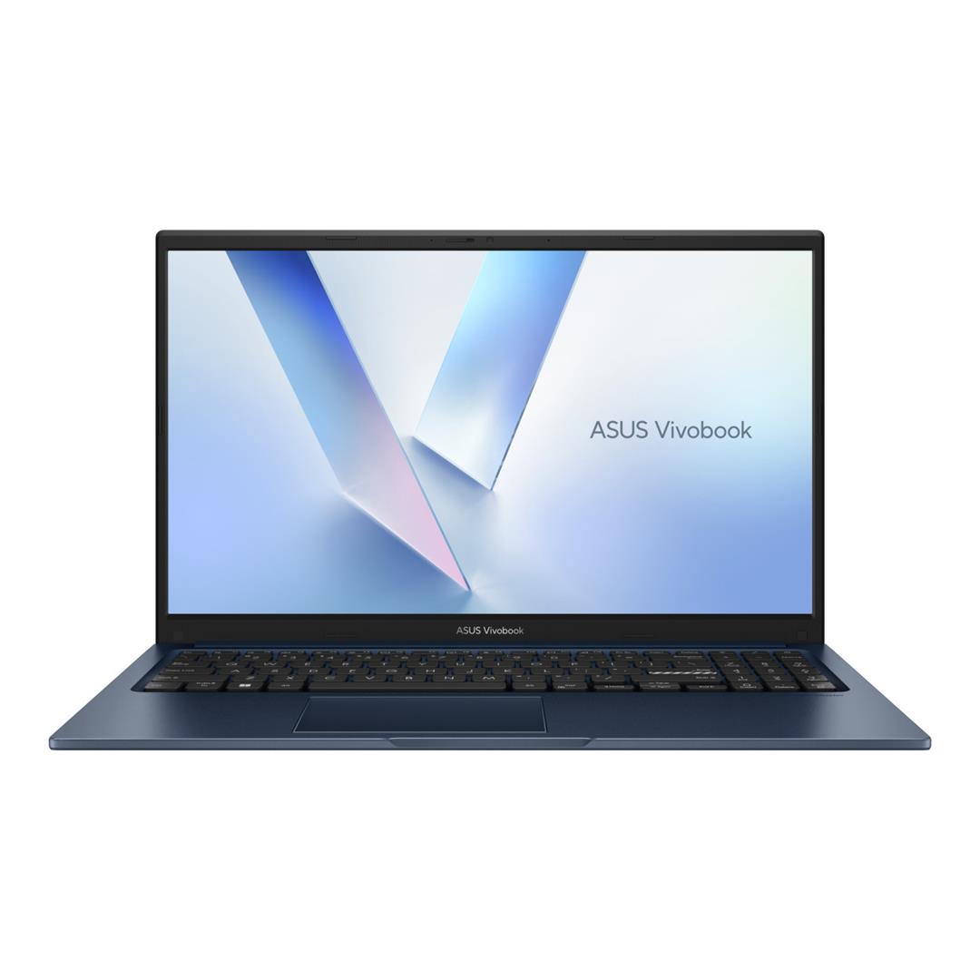 ASUS Vivobook 15 X1504MA 15.6-inch FHD AI Laptop - Intel Core 3 304 256GB SSD 8GB RAM Win 11 Home Quiet Blue