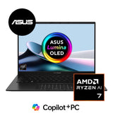ASUS Zenbook 14 OLED UM3406GA 14-inch WUXGA AI Laptop - AMD Ryzen 7 445 512GB SSD 16GB RAM Win 11 Home