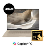 ASUS Zenbook A16 OLED UX3607OA 16-inch WQXGA+ AI Laptop - Snapdragon X2 Elite Extreme 1TB SSD 48GB RAM Win 11 Pro Beige
