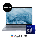 ASUS Zenbook 14 UX3480AA 14-inch FHD+ AI Laptop - Intel Core Ultra 7 355 512GB SSD 16GB RAM Win 11 Home Blue