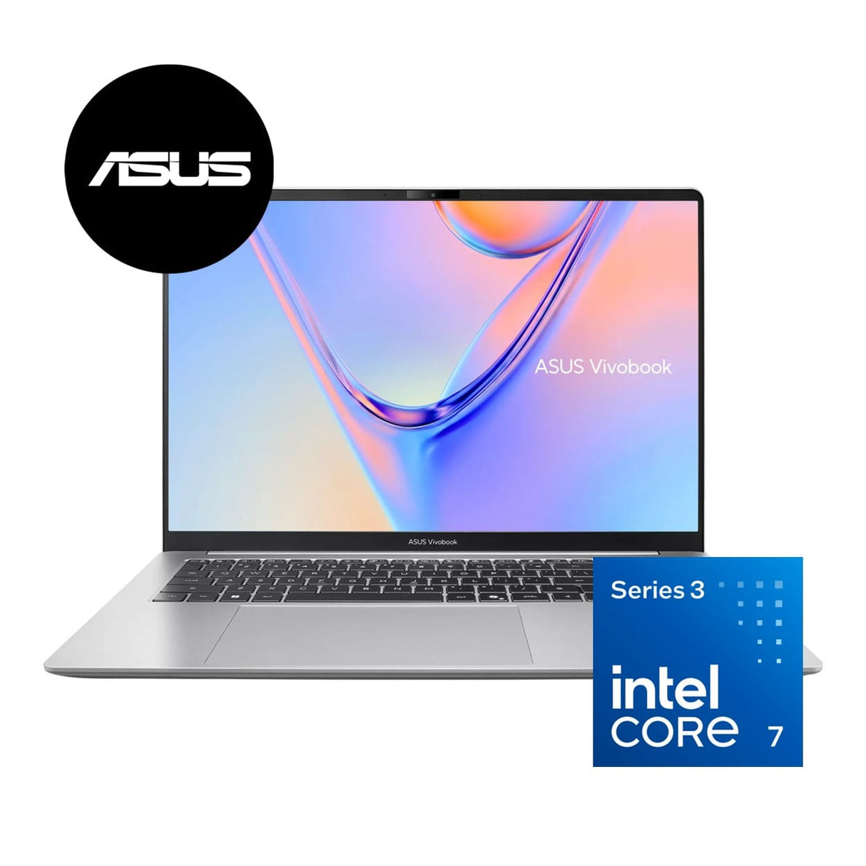 ASUS Vivobook S16 S5652MA 16-inch FHD+ AI Laptop - Intel Core 7 350 512GB SSD 16GB RAM Win 11 Home Silver