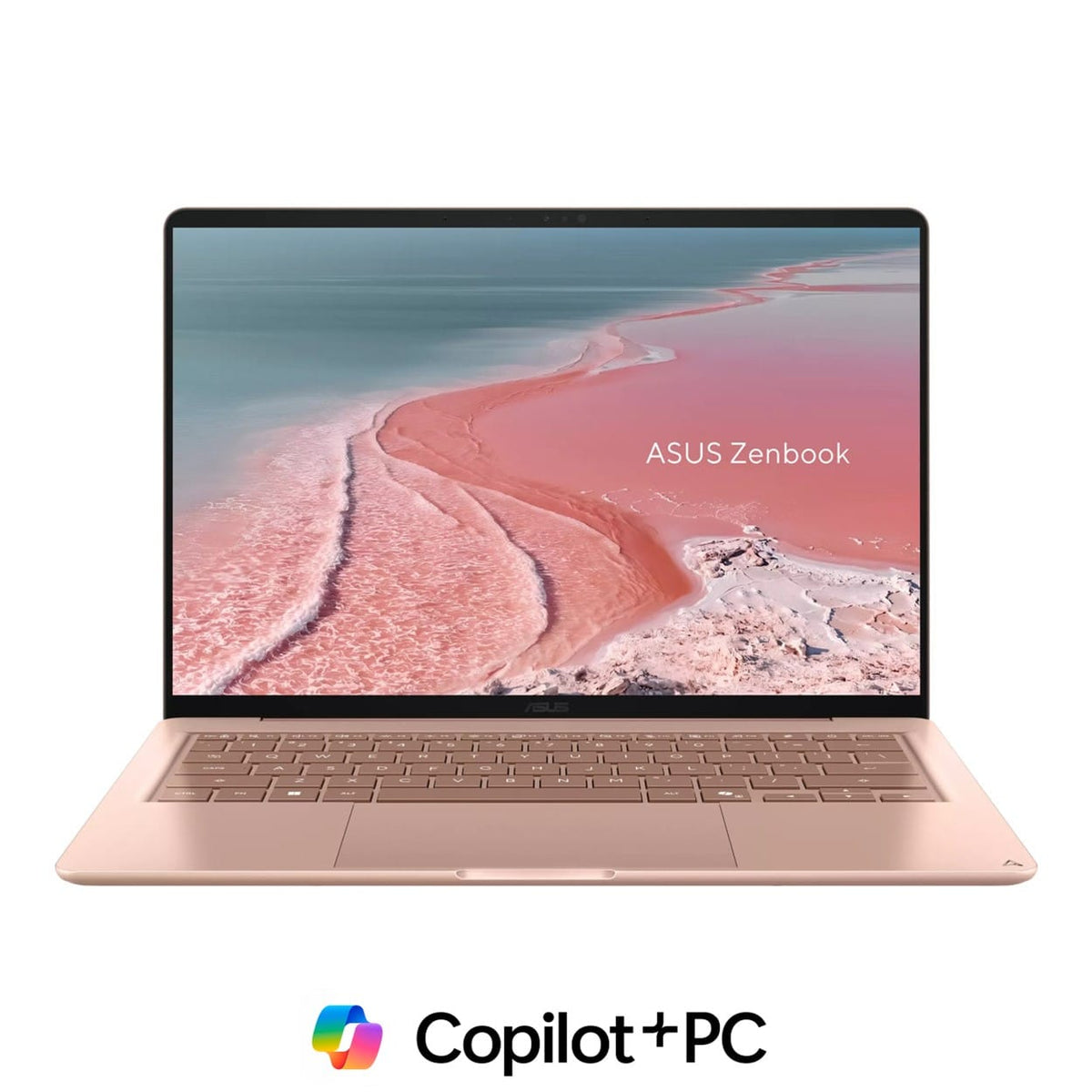 ASUS Zenbook 14 UX3480QA 14-inch FHD+ AI Laptop - Snapdragon X 512GB SSD 16GB RAM Win 11 Home Coral