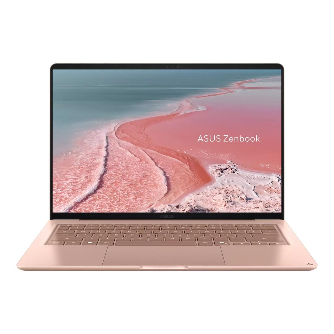 ASUS Zenbook 14 UX3480QA 14-inch FHD+ AI Laptop - Snapdragon X 512GB SSD 16GB RAM Win 11 Home Coral