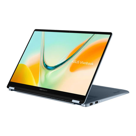 ASUS Vivobook S14 Flip OLED TP5408QA 14-inch WUXGA AI 2-in-1 Laptop - Snapdragon X 512GB SSD 16GB RAM Win 11 Pro Blue