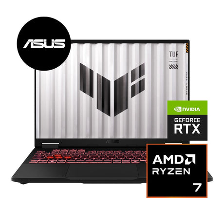 ASUS TUF Gaming A16 FA608UHI 16-inch WQXGA AI Laptop - AMD Ryzen 7 253 512GB SSD 16GB RAM RTX 5050 Win 11 Home Jaeger Grey