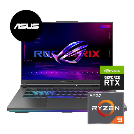 ASUS ROG Strix G16 G614PM 16-inch WQXGA Laptop - AMD Ryzen 9 8940HX 1TB SSD 32GB RAM RTX 5060 Win 11 Home