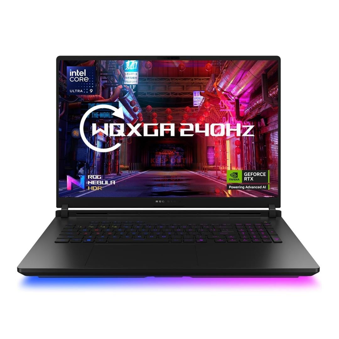 ASUS ROG Strix Scar 18 2025 G835LW 18-inch WQXGA Laptop - Intel Core Ultra 9 275HX 2TB SSD 32GB RAM RTX 5080 Win 11 Home