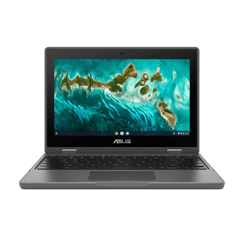 Asus Chromebook Essential Flip CR1100FKA 11.6-inch HD 2-in-1 Laptop - Intel Celeron N4500 64GB eMMC 4GB RAM Chrome OS 90NX03E1-M00M50