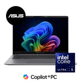 ASUS ExpertBook P5 P5405CSA 14-inch WQXGA AI Laptop - Intel Core Ultra 5 226V 512GB SSD 16GB RAM Win 11 Pro Grey