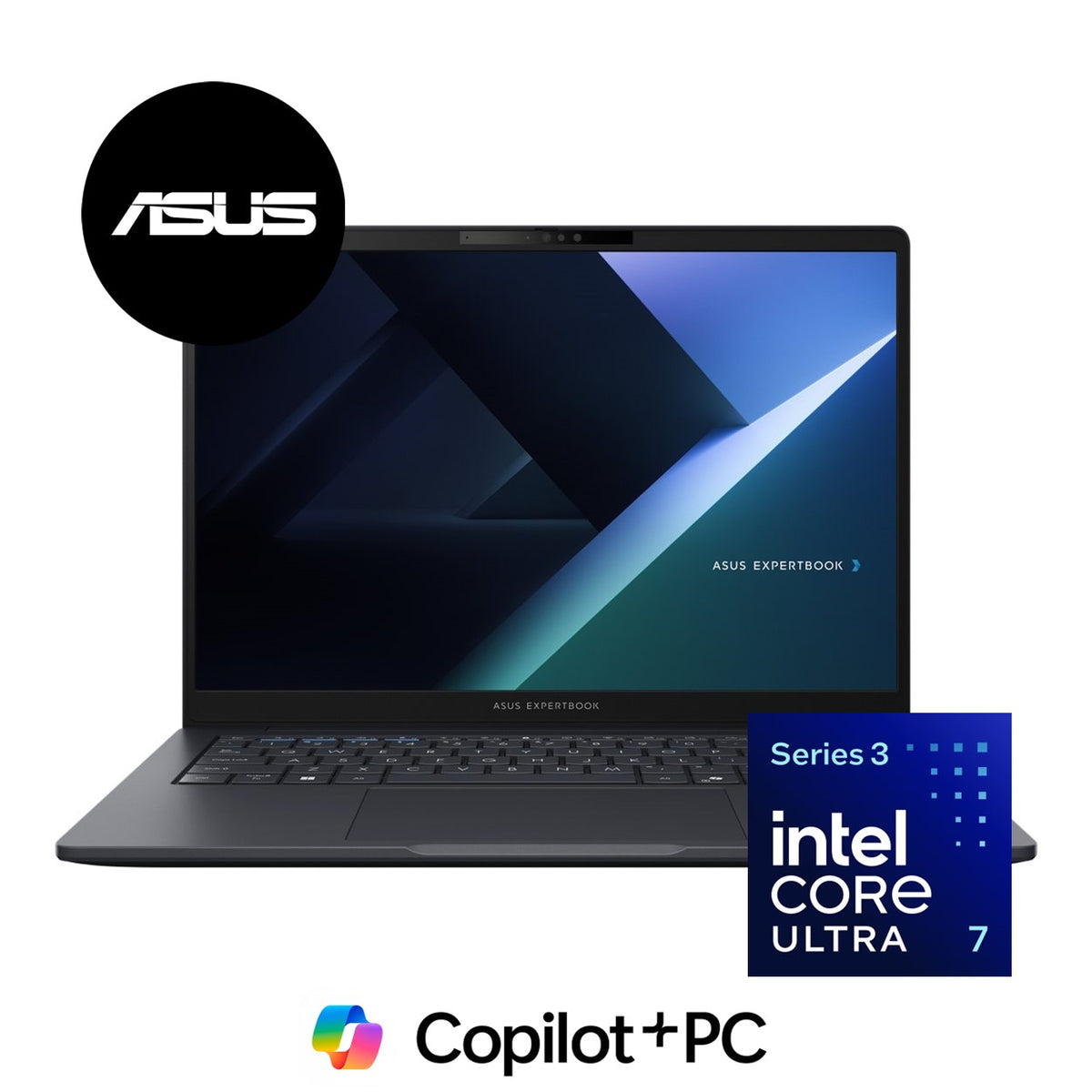ASUS ExpertBook B3 G2 B3405CCA 14-inch WUXGA AI Laptop - Intel Core Ultra 7 356H 512GB SSD 16GB RAM Win 11 Pro Grey
