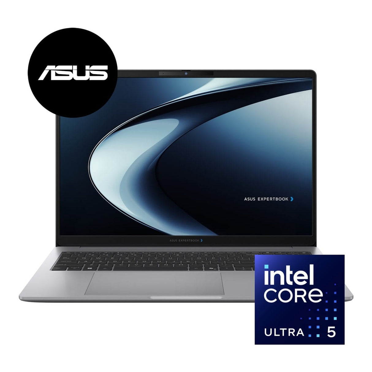 ASUS ExpertBook P3 P3606CCAP 16-inch WUXGA AI Laptop - Intel Core Ultra 5 225H 512GB SSD 16GB RAM Win 11 Home Misty Grey