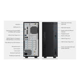 ASUS ExpertCenter D5 D501MER Mini Tower PC - Intel Core i5-14400 512GB SSD 8GB RAM Win 11 Pro
