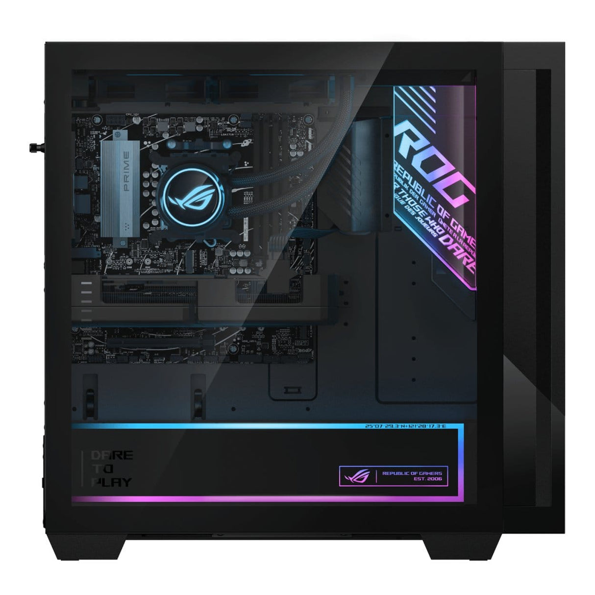 ASUS ROG Gaming GM700 Desktop PC - AMD Ryzen 7 9800X3D 2TB SSD 16GB RAM RX 9060 XT Win 11 Home