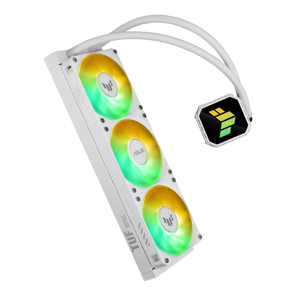 ASUS TUF Gaming LC III 360 ARGB AiO CPU Liquid Cooler White 90RC0192-B0EAY0