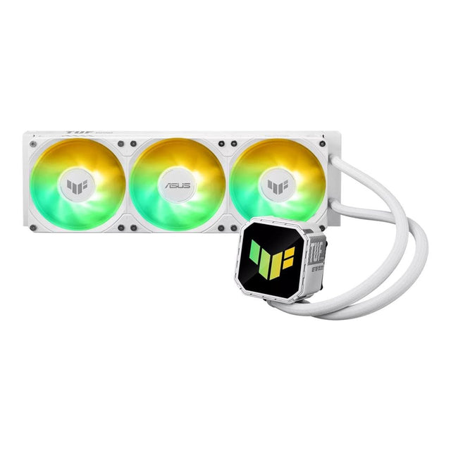 ASUS TUF Gaming LC III 360 ARGB AiO CPU Liquid Cooler White 90RC0192-B0EAY0