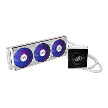 ASUS ROG Strix LC IV 360mm ARGB LCD Liquid CPU Cooler White 90RC01M2-B0EAY0