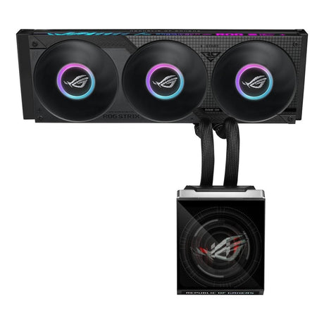 ASUS ROG Strix SLC IV 360 ARGB LCD AiO CPU Liquid Cooler Black 90RC01S1-B0EAY0