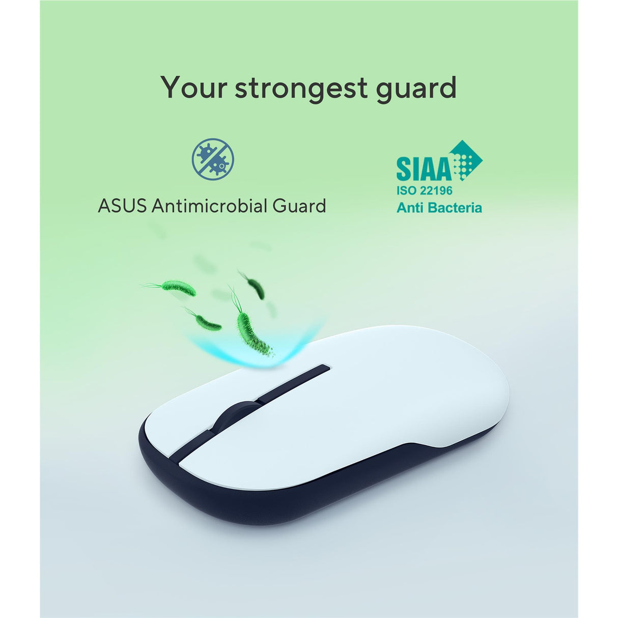 ASUS Marshmallow MD100 Wireless Ambidextrous Mouse - Beige 90XB07A0-BMU0A0