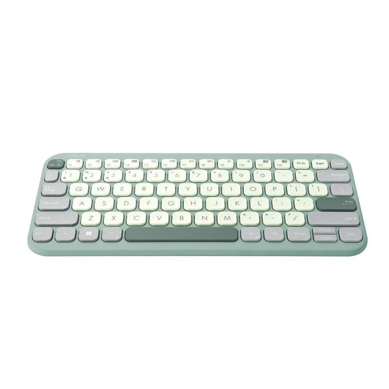 ASUS KW100 Marshmallow Wireless Keyboard - Green 90XB0880-BKB010