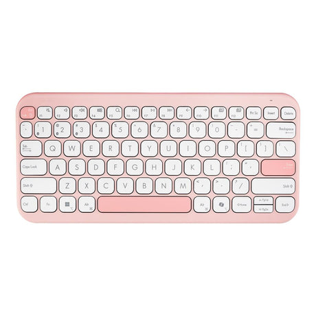 ASUS Marshmallow KW100 Wireless Bluetooth Keyboard Rose Clay 90XB0880-BKB4C0