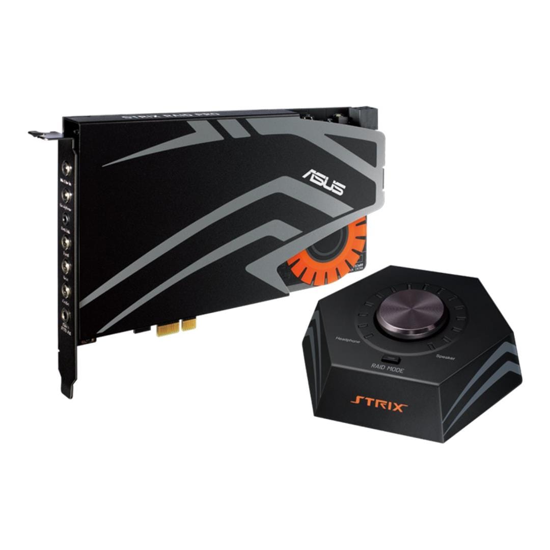 ASUS STRIX RAID PRO 7.1 PCIe Gaming Sound Card 90YB00I0-M1UA00