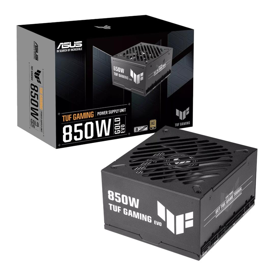 ASUS TUF Gaming EVO 850W 80 PLUS Gold ATX Modular PSU 90YE00SA-B0NA00