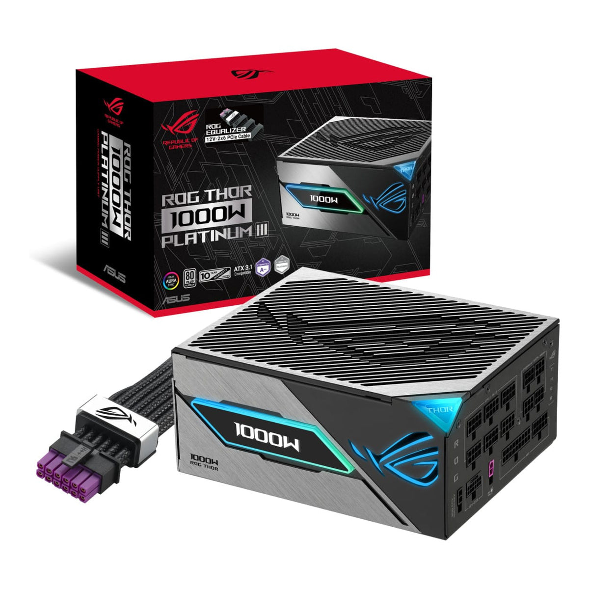 ASUS ROG Thor 1000W Platinum III Modular Power Supply 90YE00V3-B0NA00