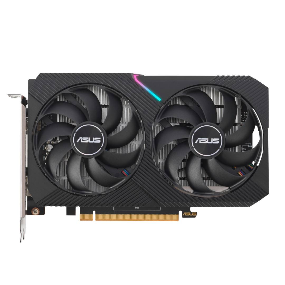 Asus Dual AMD Radeon RX 6400 4GB GDDR6 Graphics Card 90YV0H90-M0NA00