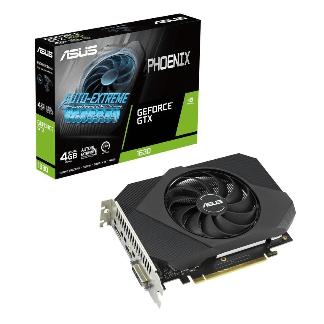 Asus Phoenix Nvidia GeForce GTX 1630 4GB GDDR6 Graphics Card 90YV0I50-M0NA00