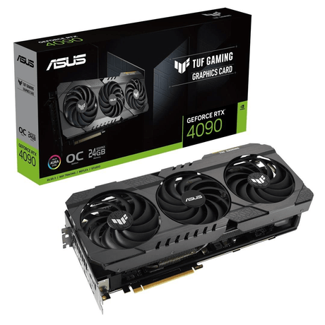 ASUS TUF Gaming Nvidia GeForce RTX 4090 OC Edition 24GB GDDR6X Graphics Card 90YV0IY3-M0NA00