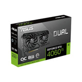 ASUS Dual Nvidia GeForce RTX 4060 Ti EVO OC Edition 8GB GDDR6 Graphics Card 90YV0J49-M0NA00