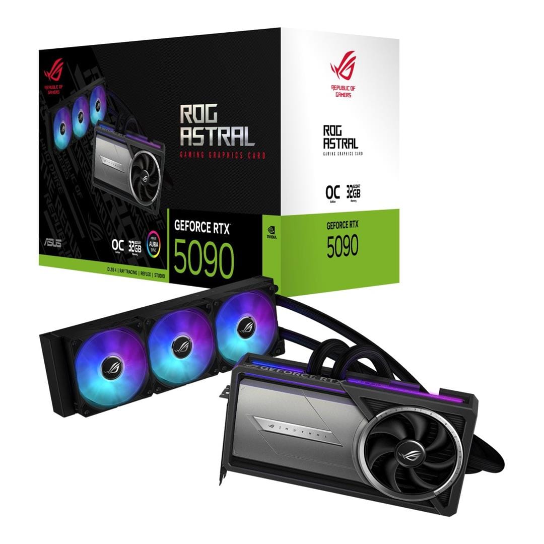 ASUS ROG Astral LC GeForce RTX 5090 OC Edition 32GB GDDR7 90YV0LW2-M0NA00