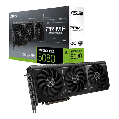 ASUS Prime GeForce RTX 5080 OC Edition 16GB GDDR7 90YV0LX0-M0NA00