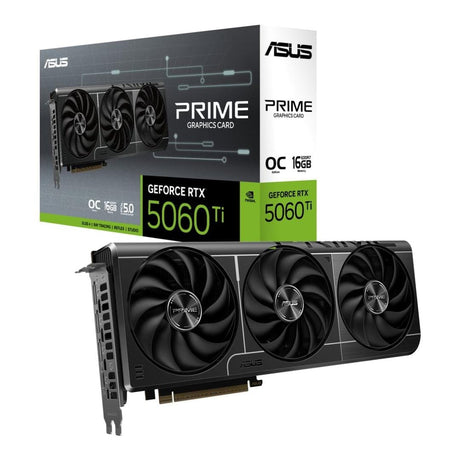 ASUS Prime GeForce RTX 5060 Ti 16GB GDDR7 Graphics Card 90YV0MH2-M0NA00