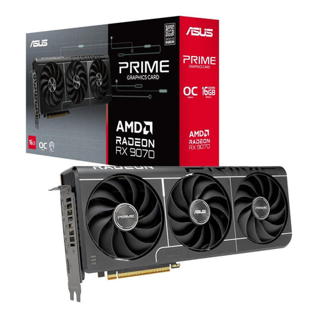 ASUS Prime Radeon RX 9070 EVO OC Edition 16GB GDDR6 Graphics Card 90YV0MQ0-M0NA00