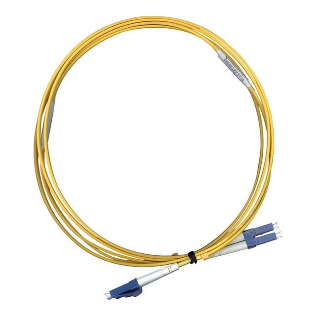 Molex 1m LC-LC DPX OS1 Fibre Patch Cable LS0H Yellow 91.LL.872.00100