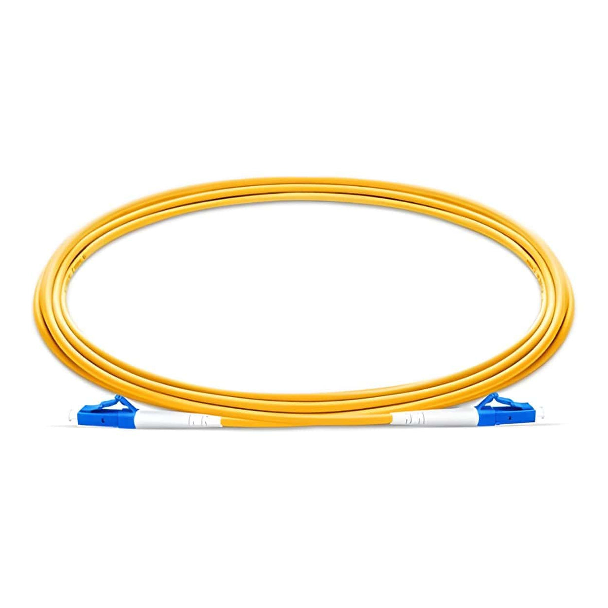 Molex 2m LC-LC Dup SM OS1 Fibre Patch Cable LS0H Yellow 91.LL.872.00200