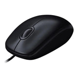 Logitech® M90 HD Optical Mouse Black 910-001970