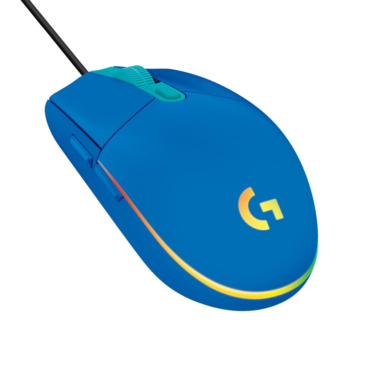 Logitech G203 LightSync 8,000 DPI RGB Wired Gaming Mouse - Blue 910-005798