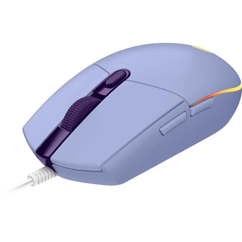 Logitech G203 Lightsync Gaming Mouse Lilac 910-005854