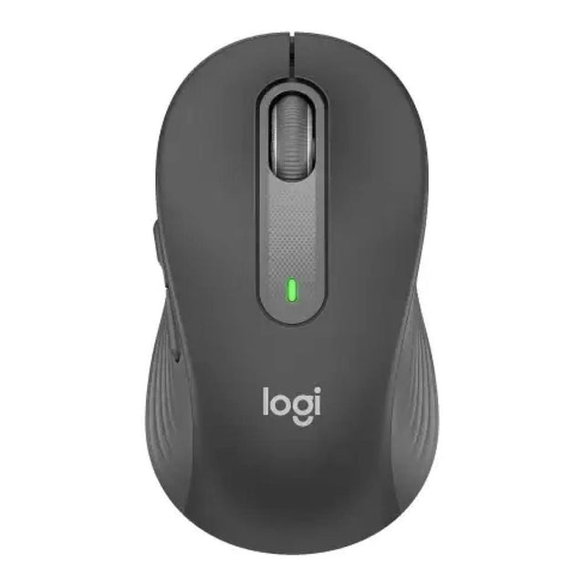 Logitech Signature M650 Bluetooth and Logi Bolt Wireless Mouse Graphite 910-006259