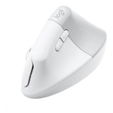 Logitech Lift Vertical Ergonomic Mouse Off White 910-006486