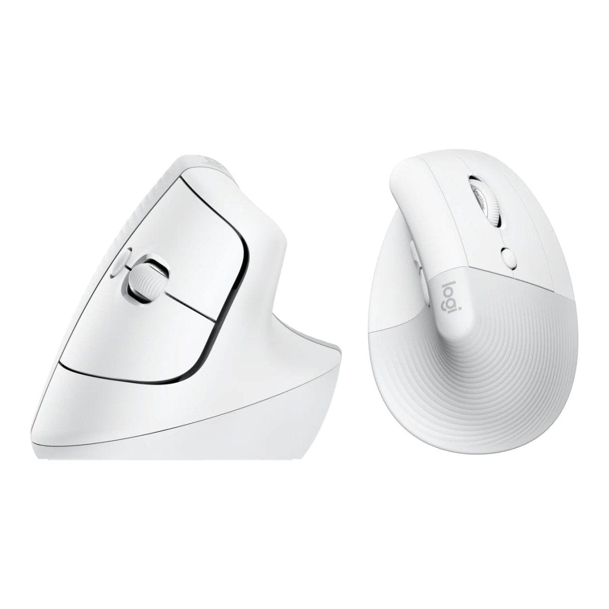 Logitech Lift Vertical Ergonomic Mouse Off White 910-006486