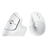Logitech Lift Vertical Ergonomic Mouse Off White 910-006486
