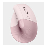 Logitech® Lift Vertical Ergonomic Mouse Pink 910-006487