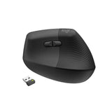 Logitech Lift Vertical Ergonomic Wireless Mouse Graphite 910-006494